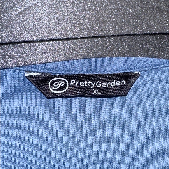 PrettyGarden XL Dark Blue Quarter Zip Sweatshirt Pullover - Picture 8 of 9